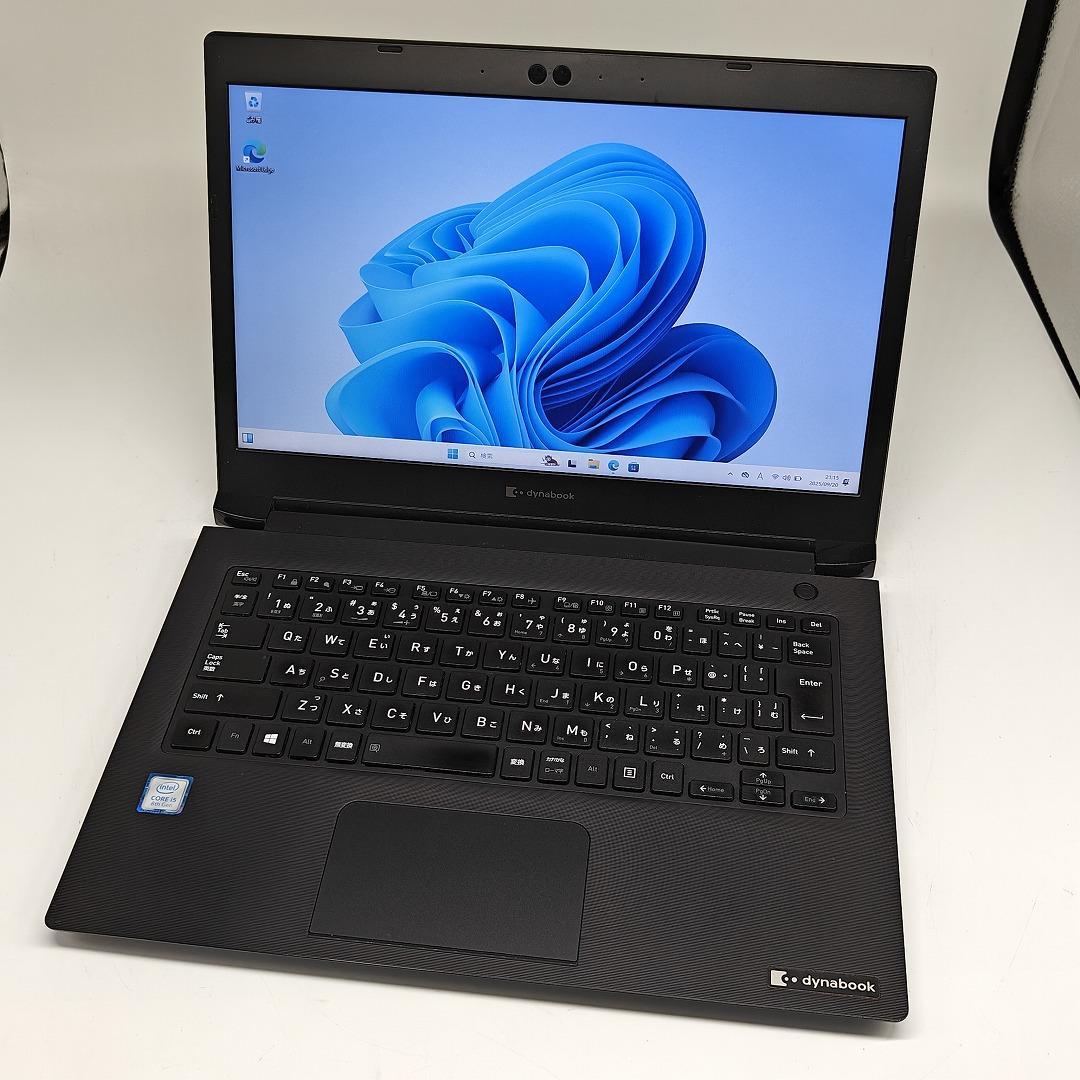 【東芝】S73 高性能i5 SSD128GB 8GB オフィス付きノートPC