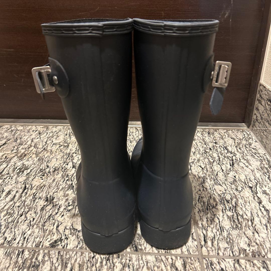 Hunter レインブーツ　ネイビー　25