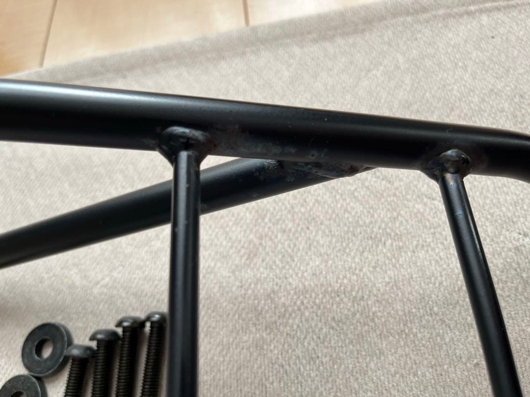 レブル250用　キャリアとサドルバックサポートのセット