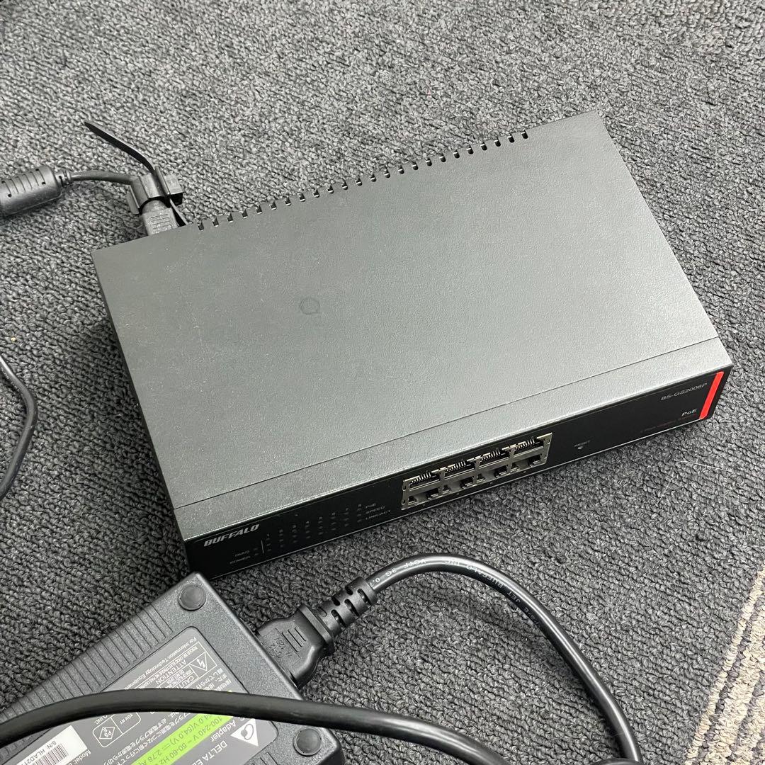 buffalo 全ポートギガビットイーサ対応スイッチングハブ SH1508ATC