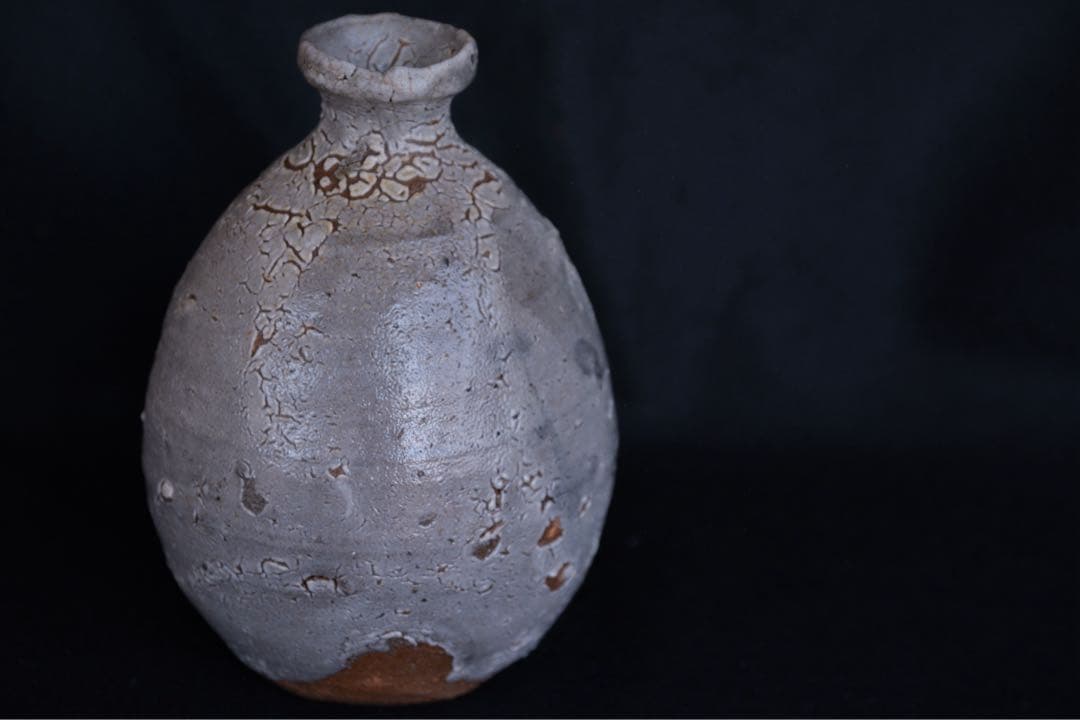 みつるつる様●【中川自然坊】絵唐津徳利