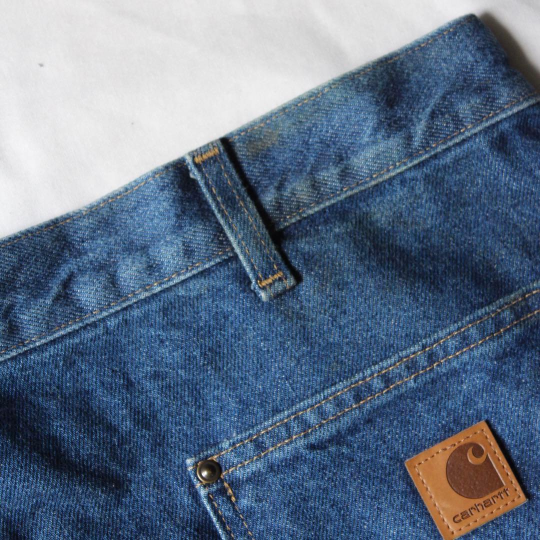 ゴールデンサイズ Carhartt ダブルニー ペインターパンツ デニム DNM