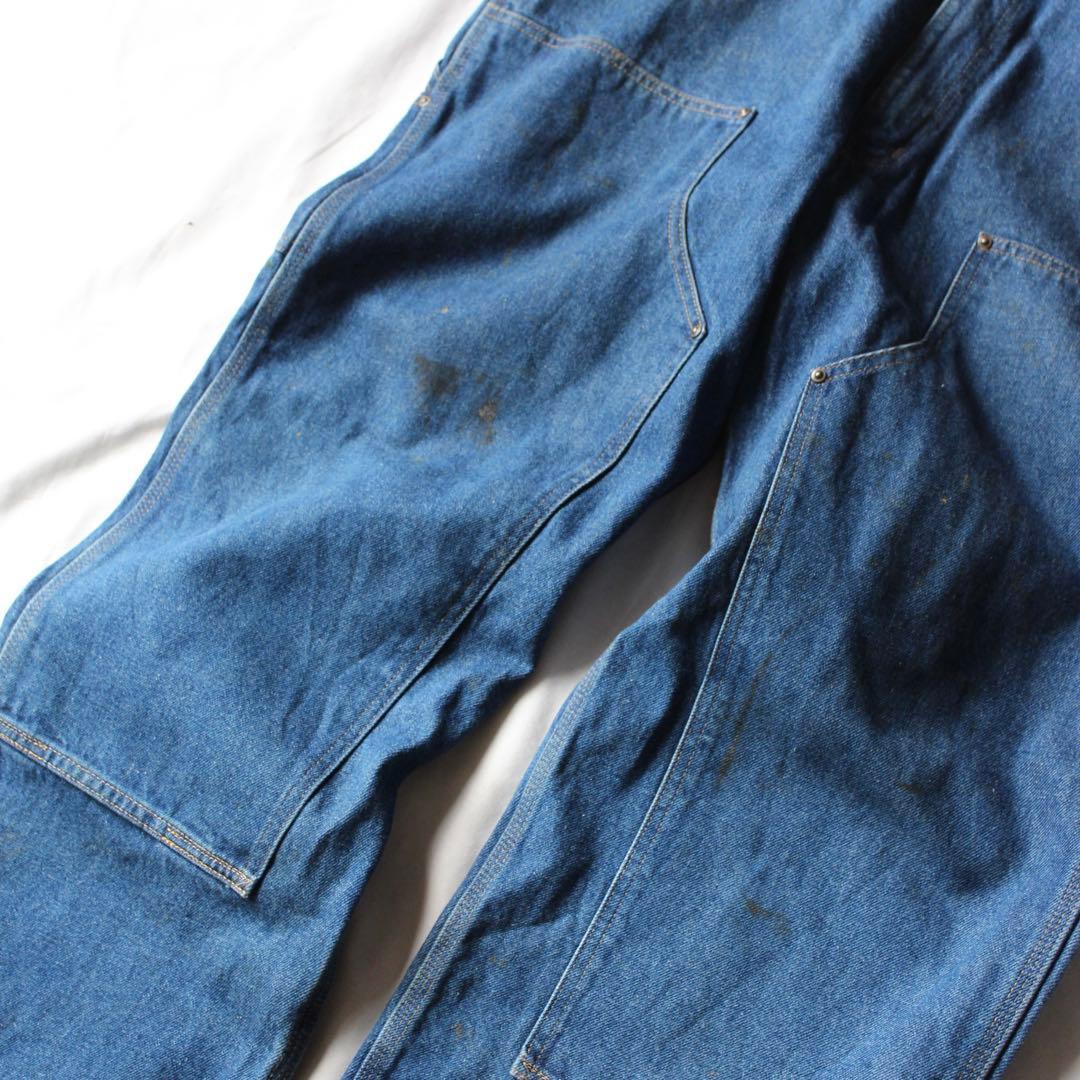 ゴールデンサイズ Carhartt ダブルニー ペインターパンツ デニム DNM