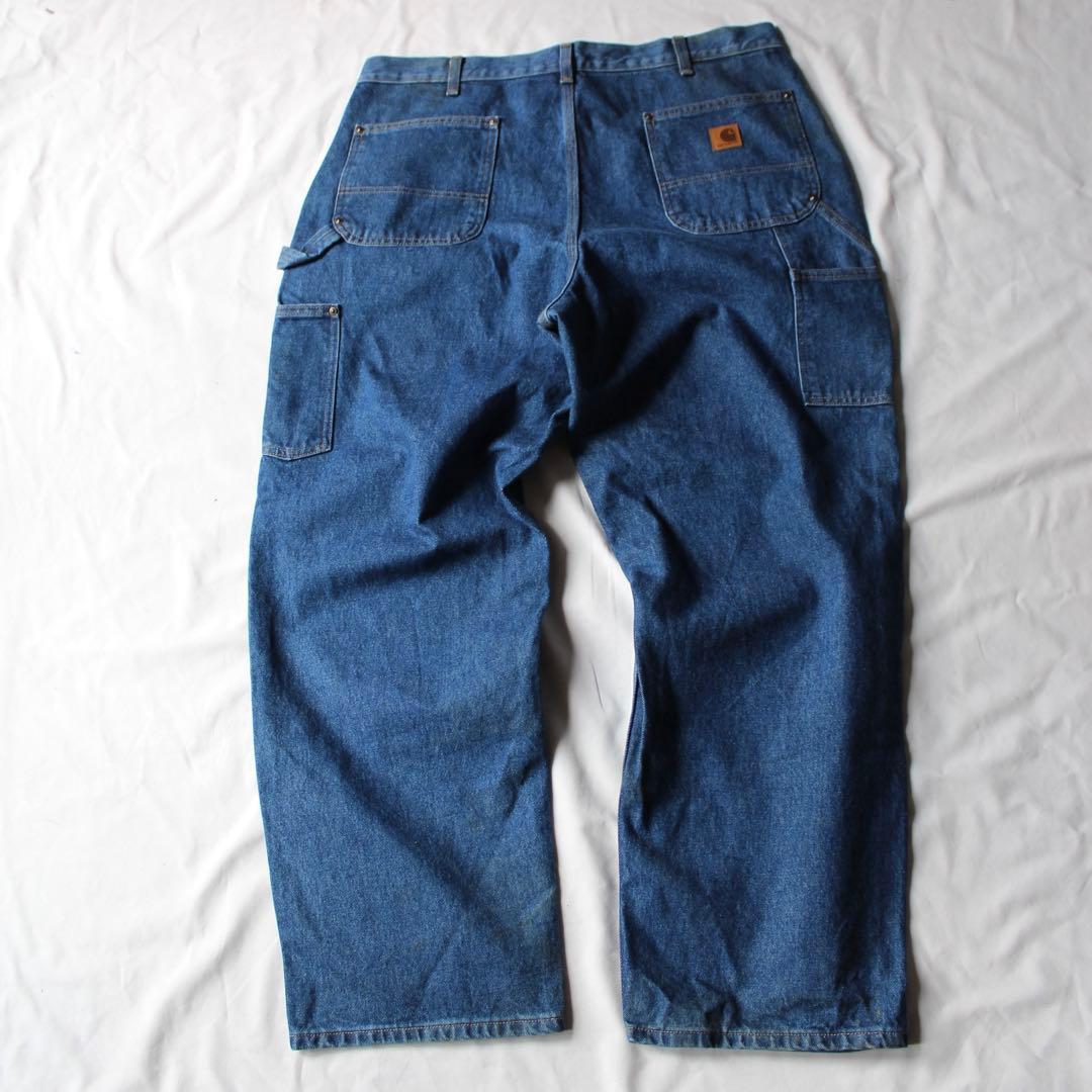 ゴールデンサイズ Carhartt ダブルニー ペインターパンツ デニム DNM