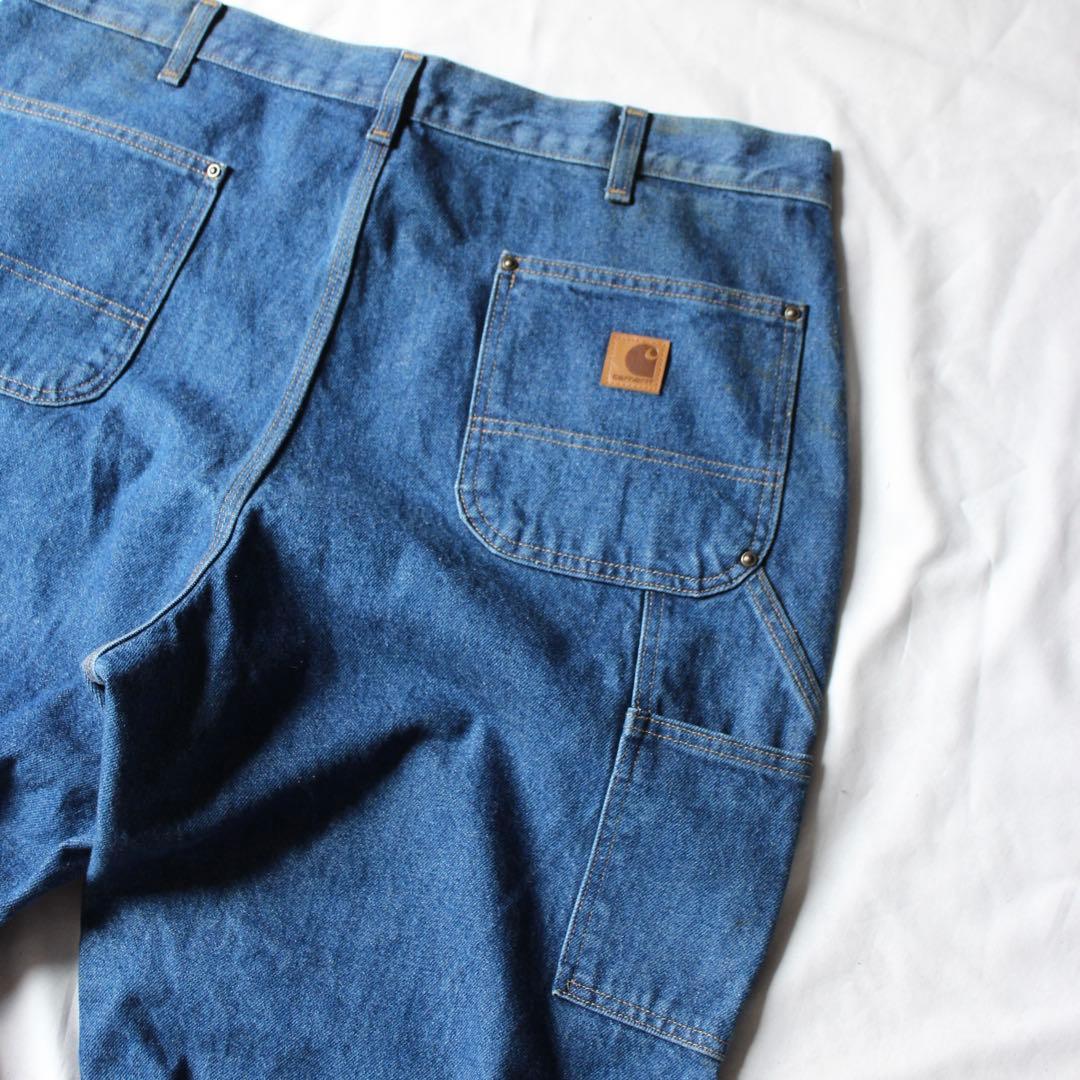 ゴールデンサイズ Carhartt ダブルニー ペインターパンツ デニム DNM