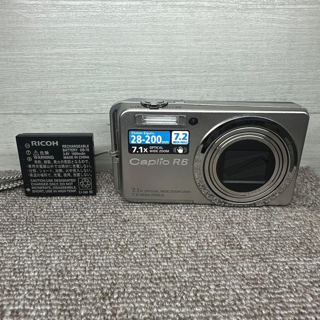 ♦︎美品♦︎ リコー RICOH Caplio R6 7.1x バッテリー付属