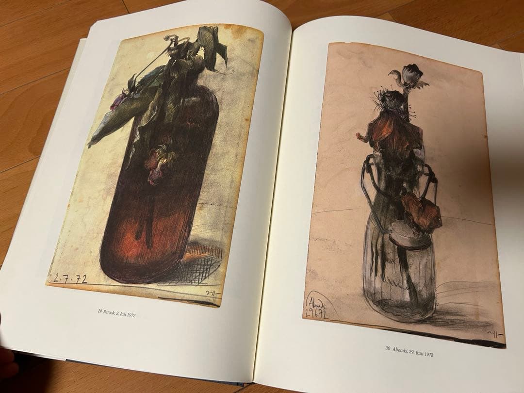 ホルスト・ヤンセン大判画集「NATURE MORTE」