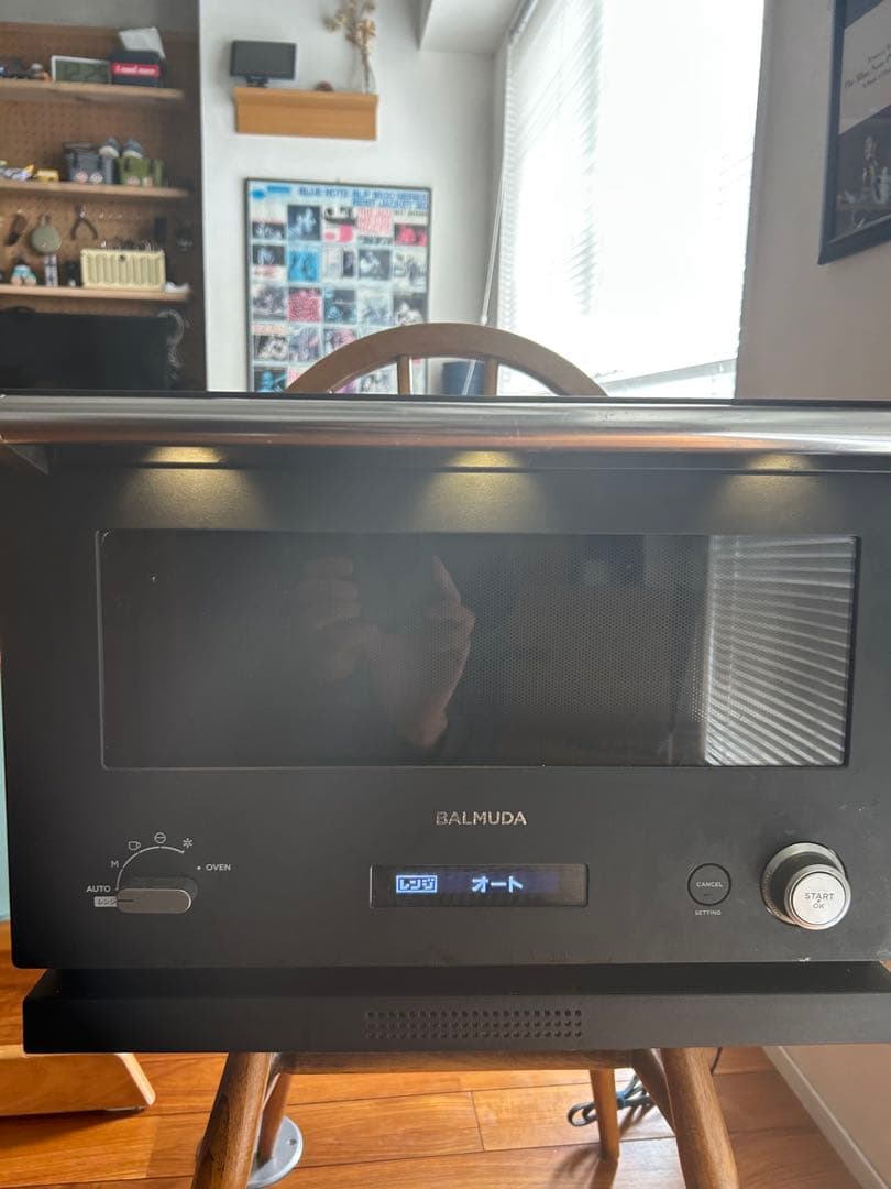 BALMUDA オーブンレンジ ブラック 2021年 ジャンク