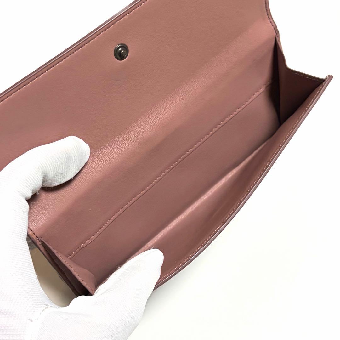 BOTTEGA VENETA 長財布 イントレチャート バタフライ 美品 未使用