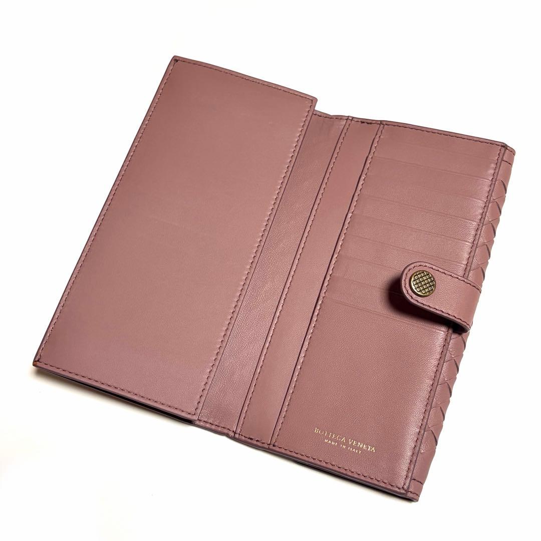 BOTTEGA VENETA 長財布 イントレチャート バタフライ 美品 未使用