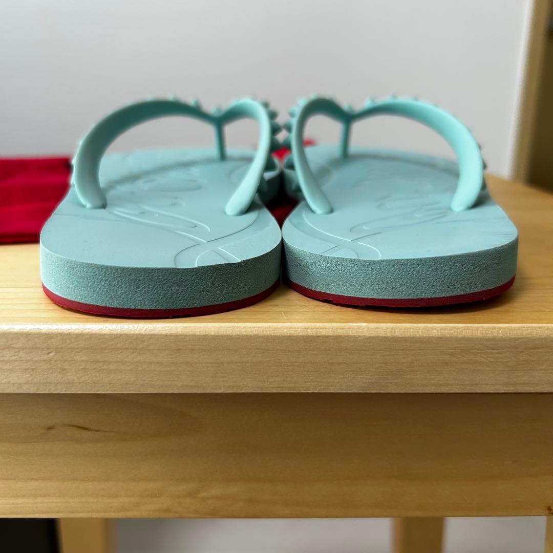 christian louboutin ルブタン ラバートングサンダル 35