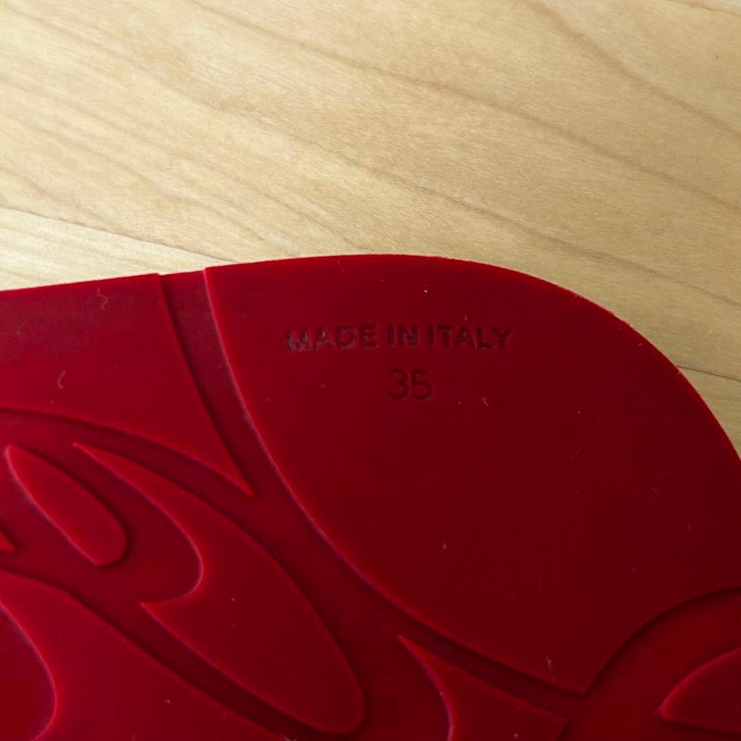 christian louboutin ルブタン ラバートングサンダル 35