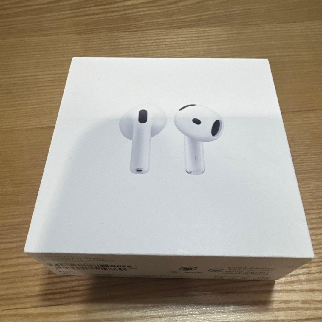 【新品・未開封】【値下げ中】Apple AirPods 4 本体 USB-C対応