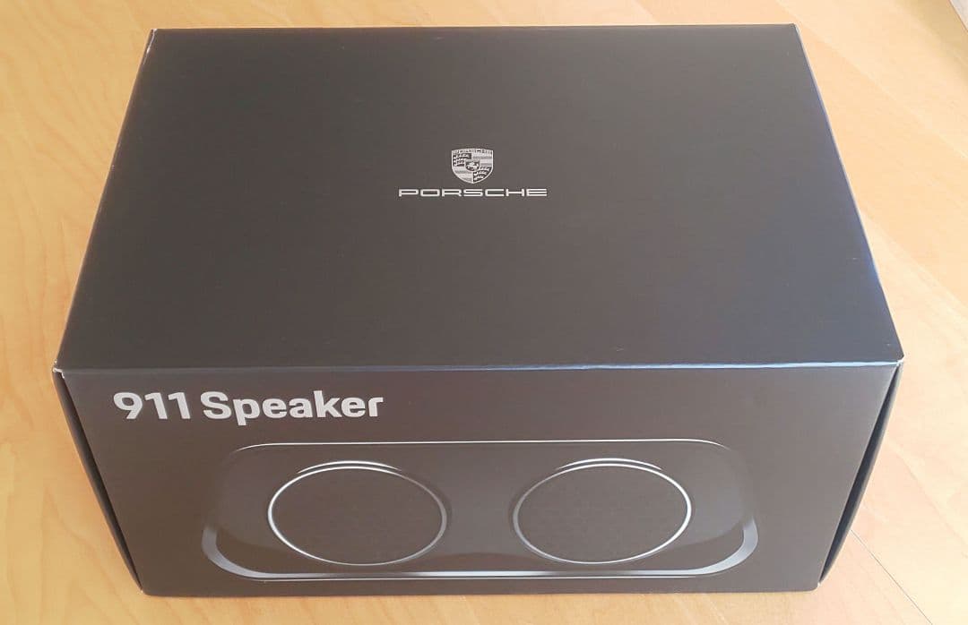 ポルシェ デザイン 純正 911 GT3speaker Black（新品未開封）