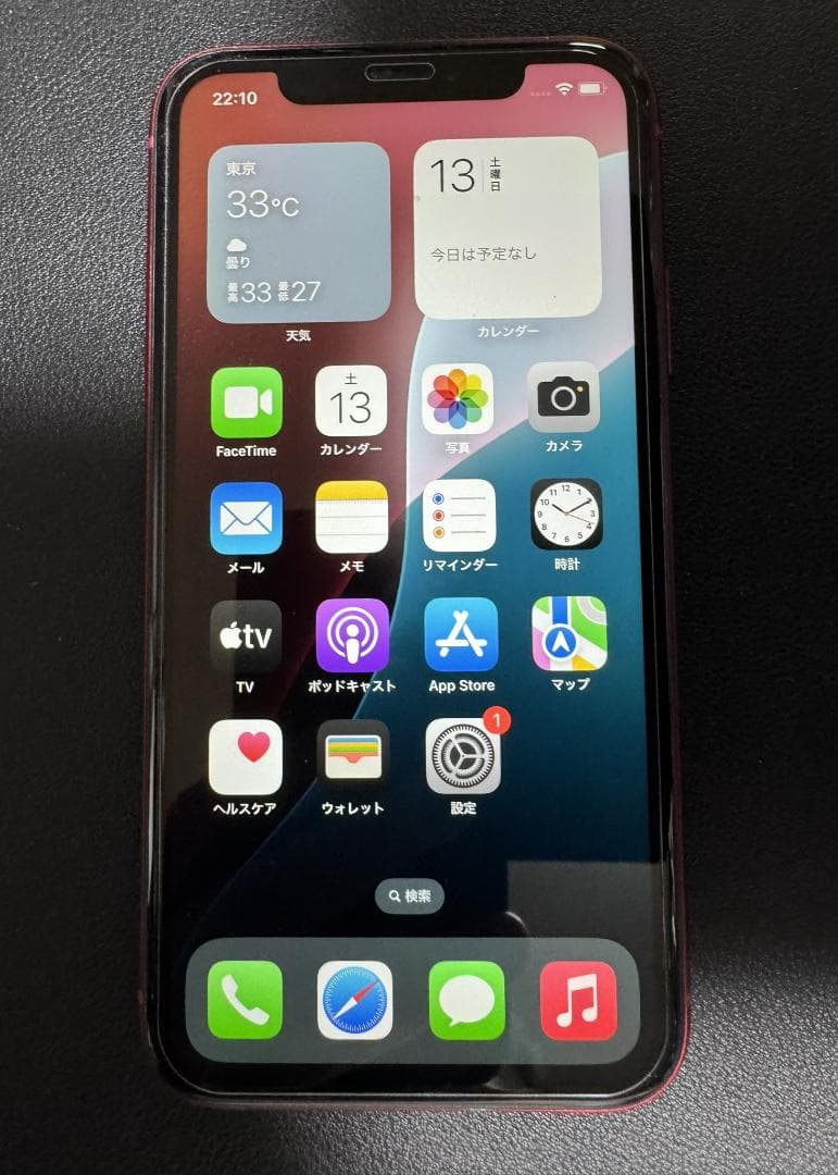 携帯電話本体 Apple iPhone XR (PRODUCT)RED 64GB