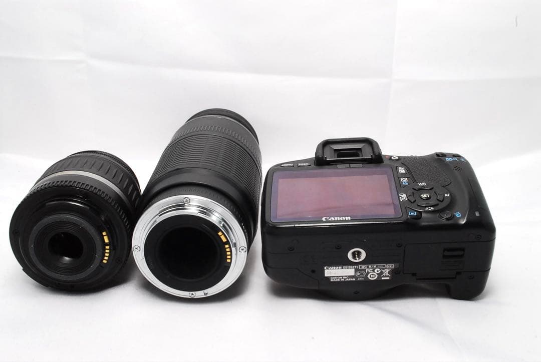 美品✨ Canon EOS Kiss X4 ダブルズームセット 一眼レフカメラ