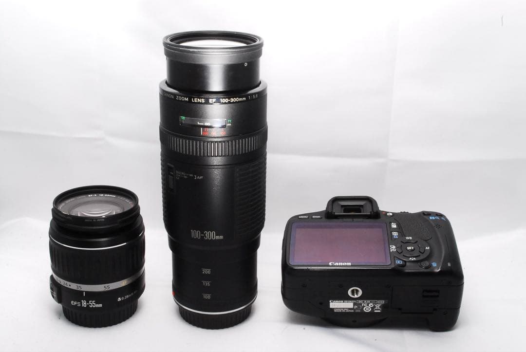 美品✨ Canon EOS Kiss X4 ダブルズームセット 一眼レフカメラ