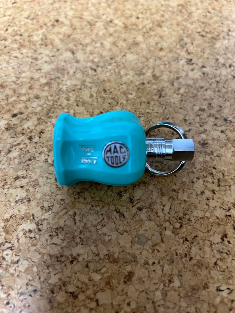 マックツール、2018限定、KHDGS2グリーン、改造グリップキーホルダー