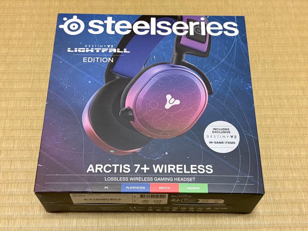 ヘッドホン SteelSeries Arctis 7+ Wireless Destiny 2