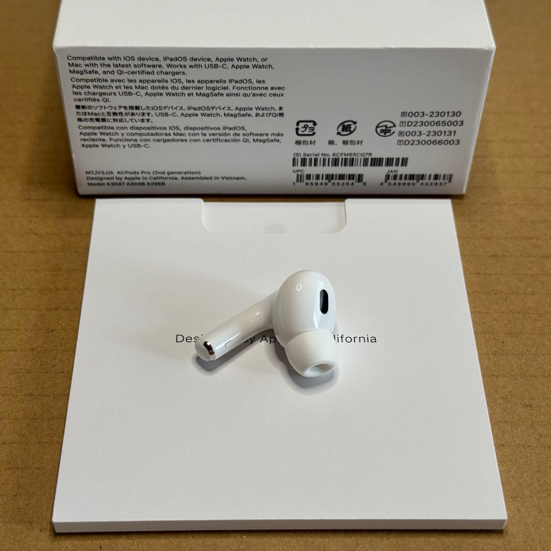 【美品】AirPods Pro 第2世代 左耳のみ USB-C 純正 A3048