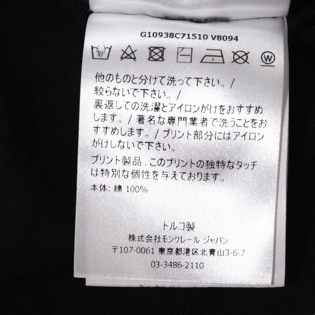 モンクレール JPタグ 2020年 ロゴプリント ワッペン 半袖 Tシャツ