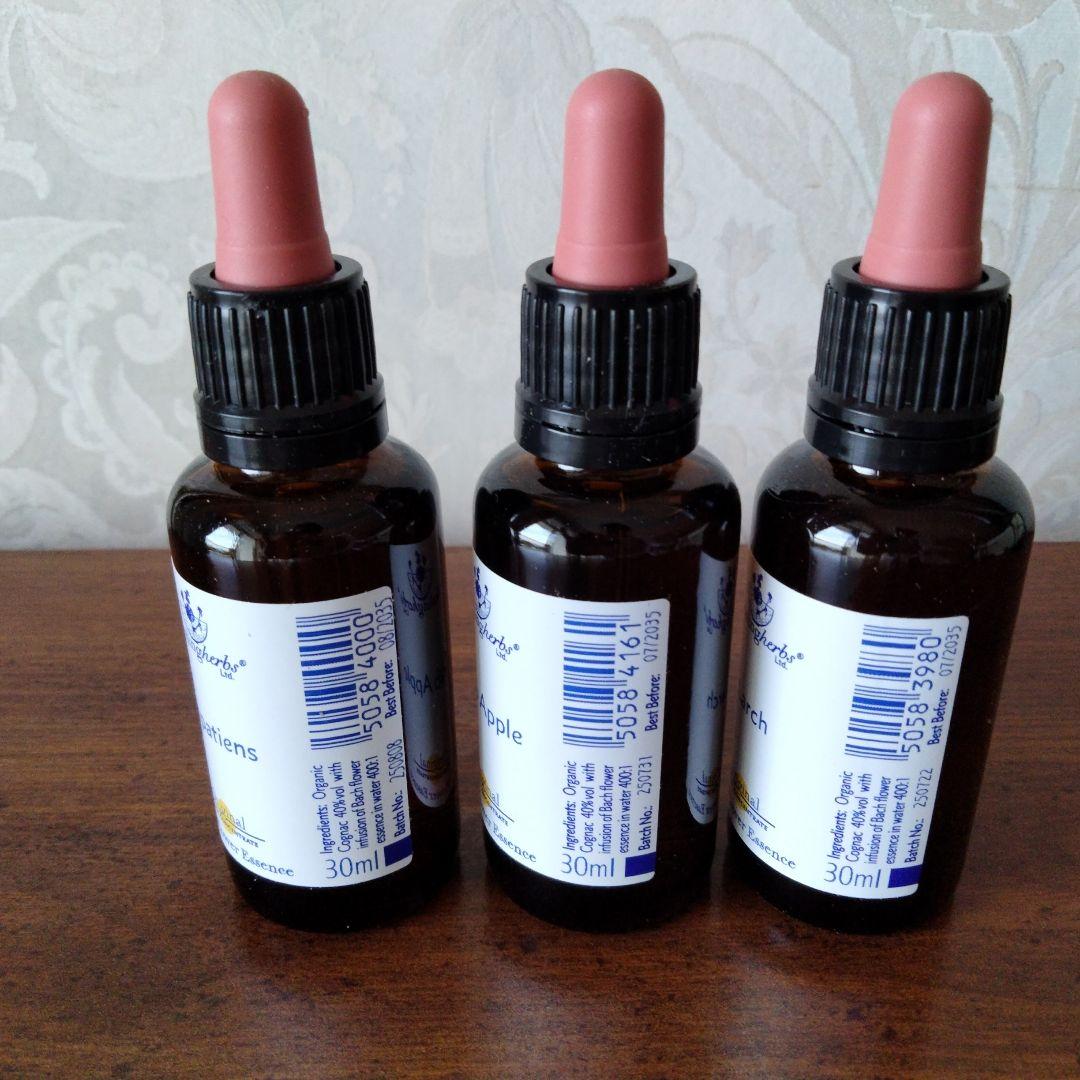 メルテンページ①インパチェンス②ラーチ③クラブアップル■ヒーリングハーブス