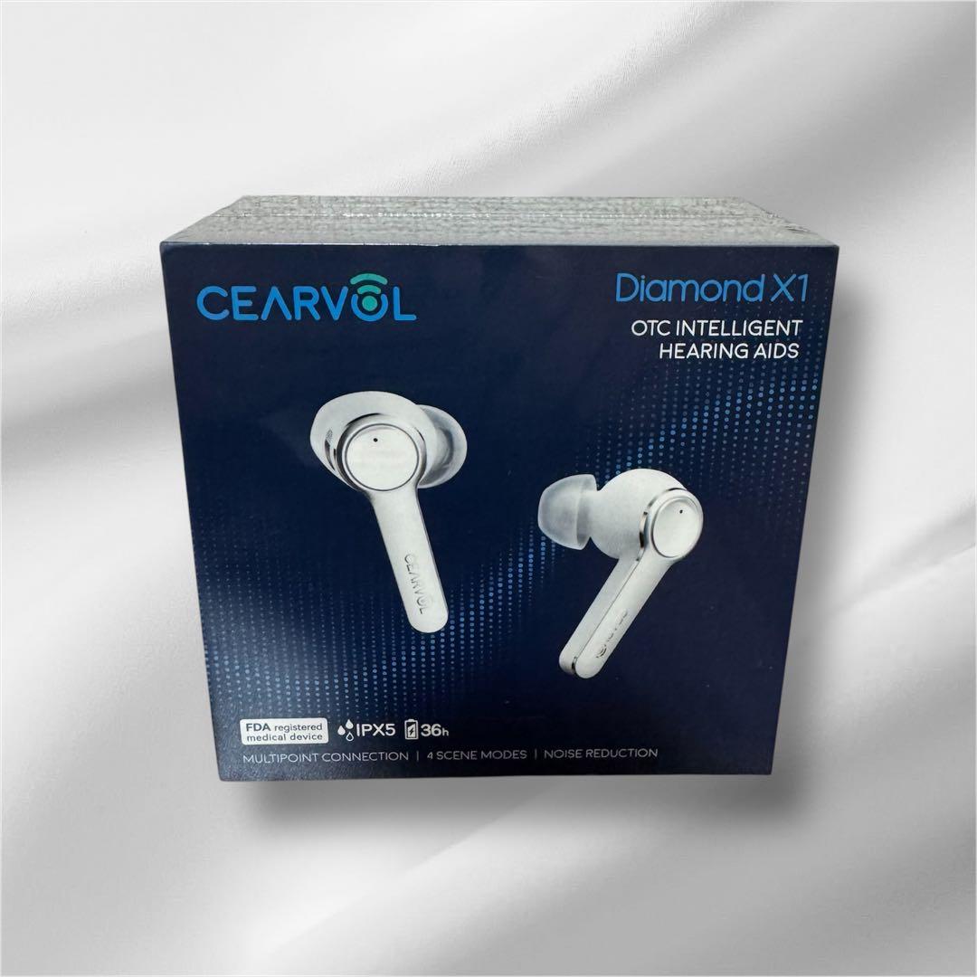 Cearvol 集音器 Bluetooth5.3 高齢者向け 36時間使用可能