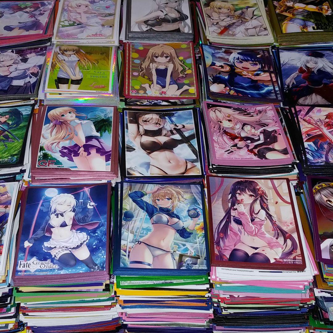 トレカスリーブ　女性キャラのみ/多作品　まとめ売り【約6500枚】