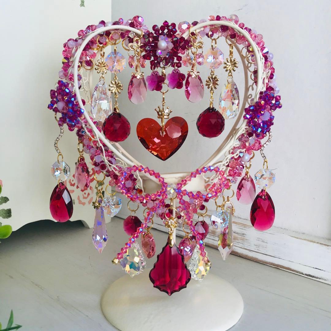 NORIP♡確認ページ✩.*˚再販ハートの置き型サンキャッチャー