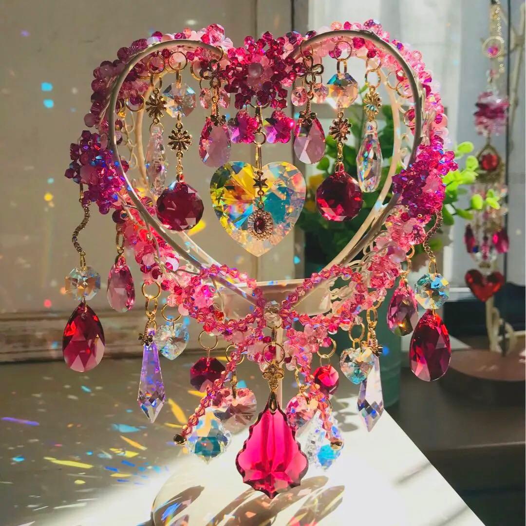 NORIP♡確認ページ✩.*˚再販ハートの置き型サンキャッチャー