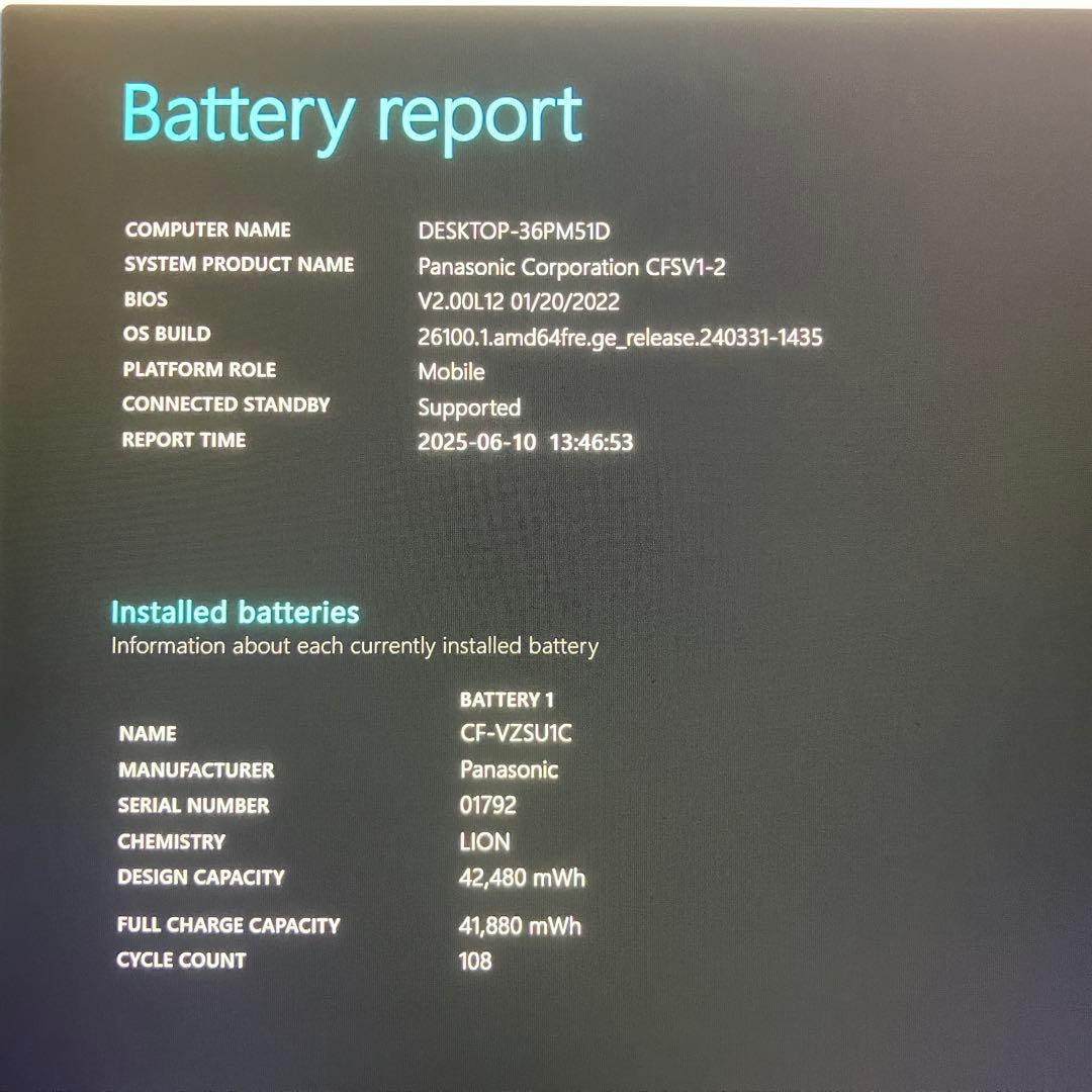 準美 Let's note SV1 CF-SV1RDLVS office2024