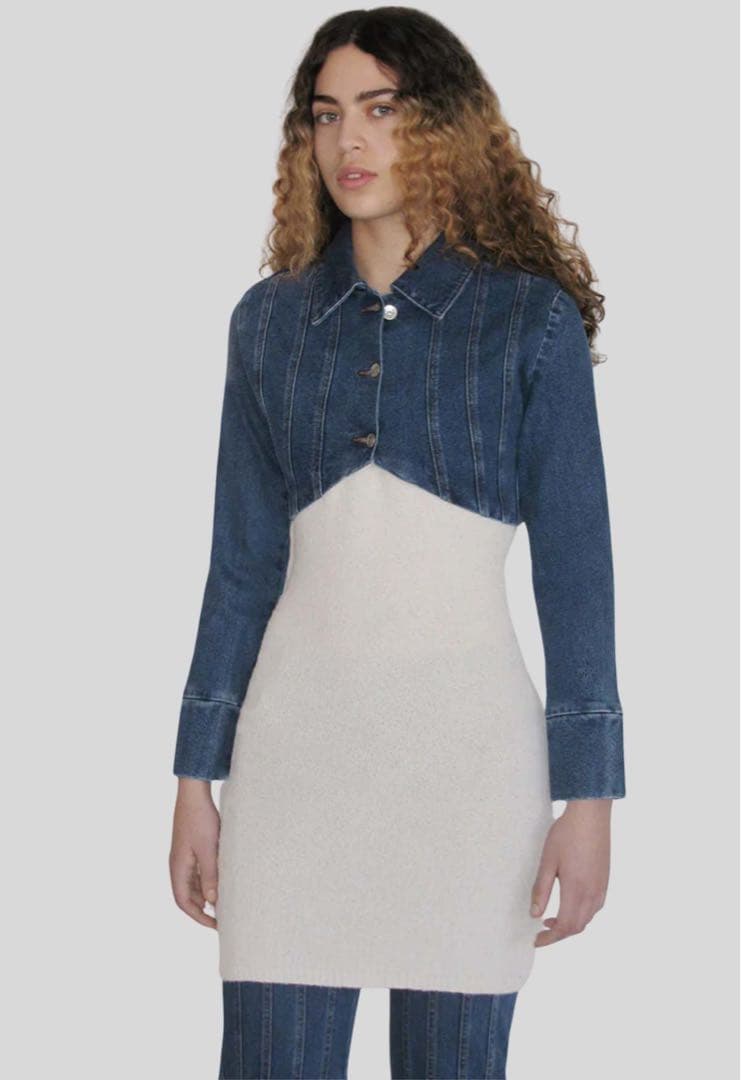 新品　Paloma Wool GUILLERMO クロップドデニムジャケット