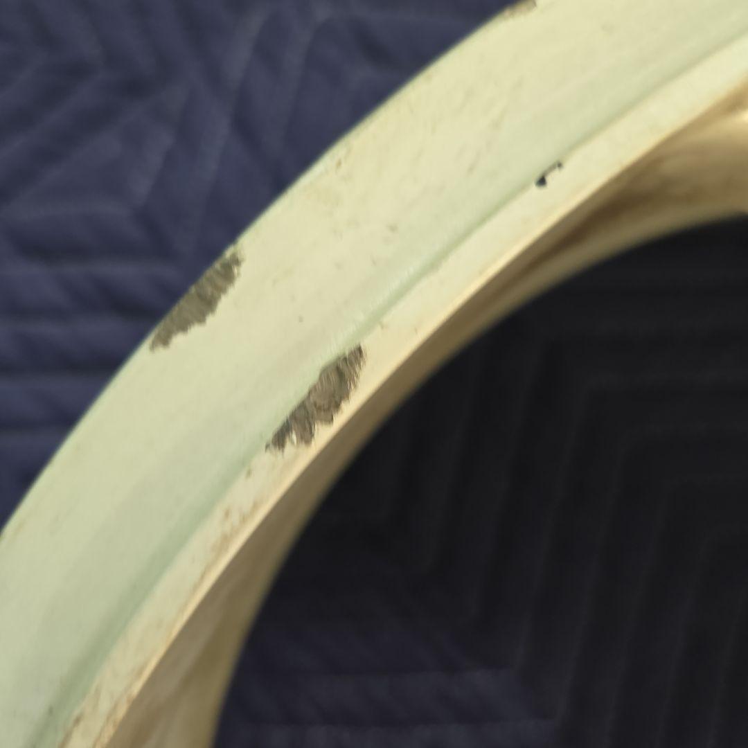 夢*界様 ヨコハマ AVS モデル6 ホワイト ホイール 2本 ドリケツに