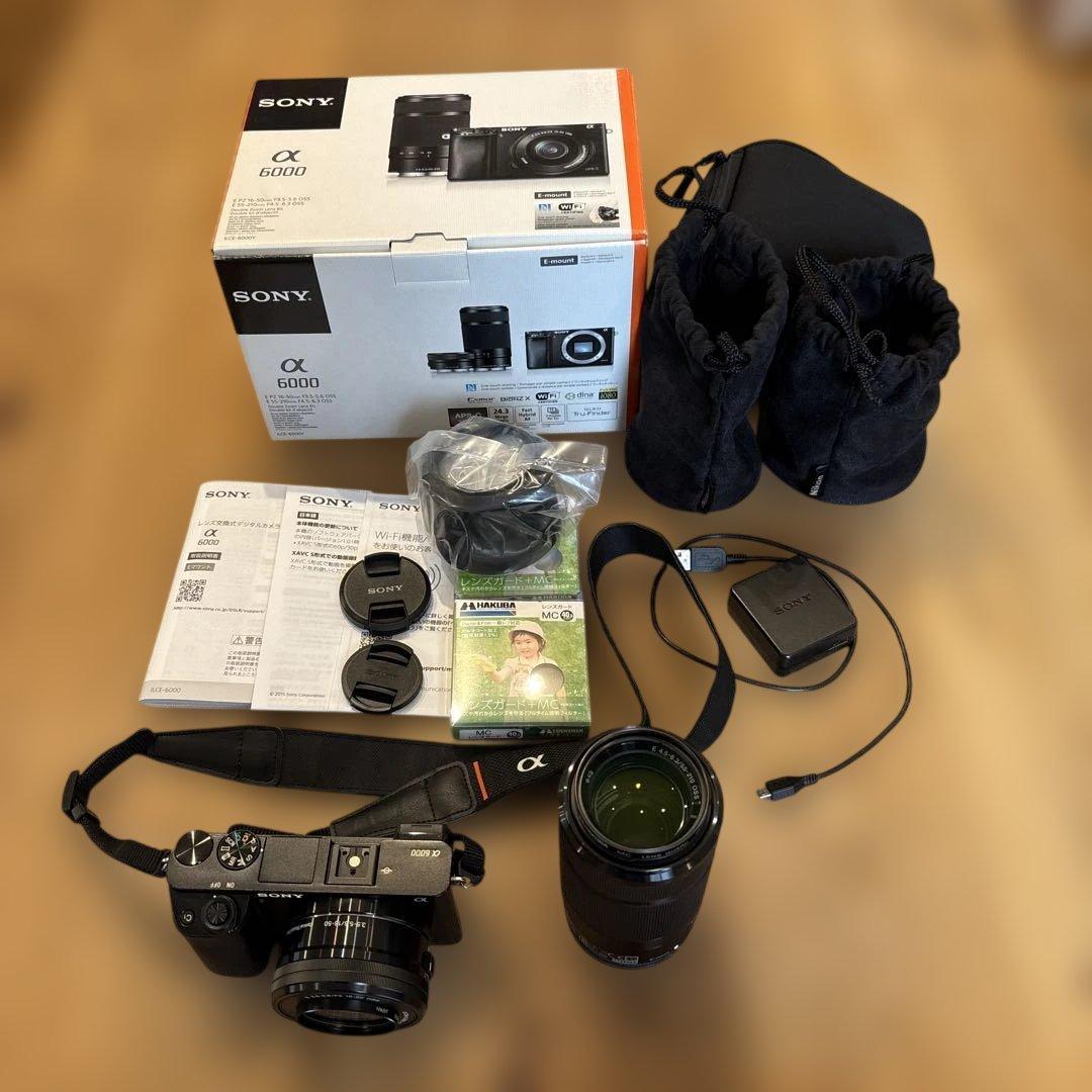 SONY α6000 ILCE-6000Y ダブルズームレンズキット