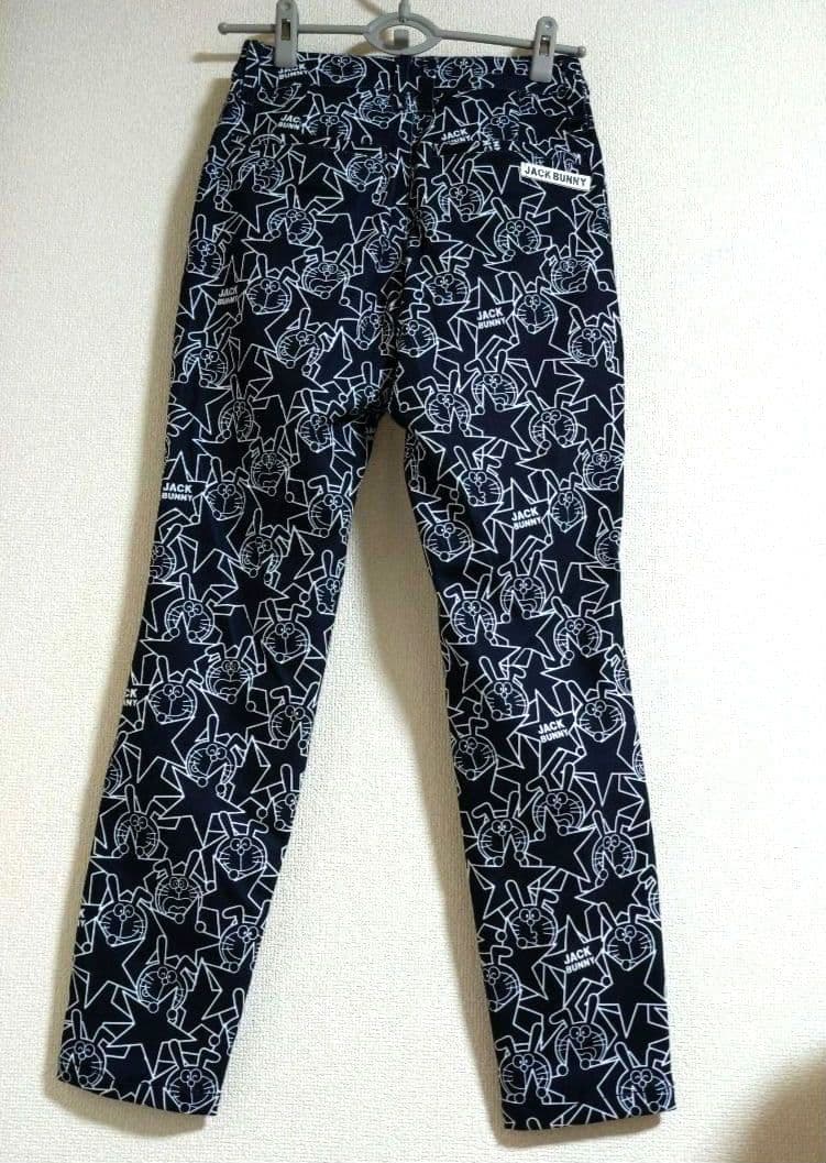 再再値下げ新品　ジャックバニー　パンツ0 裏起毛　紺ネイビー定価17600円秋冬
