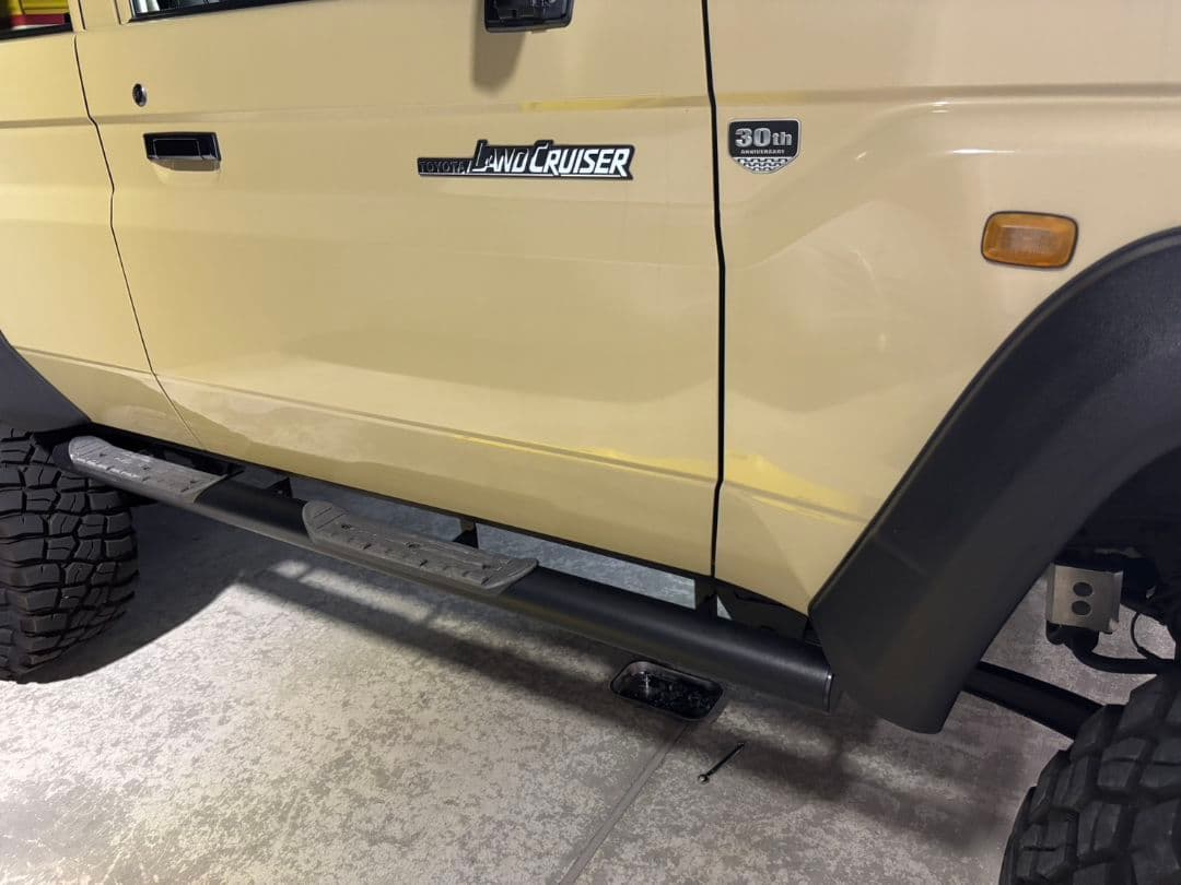 再販ランクル70(GRJ76）JAOSサイドステップ