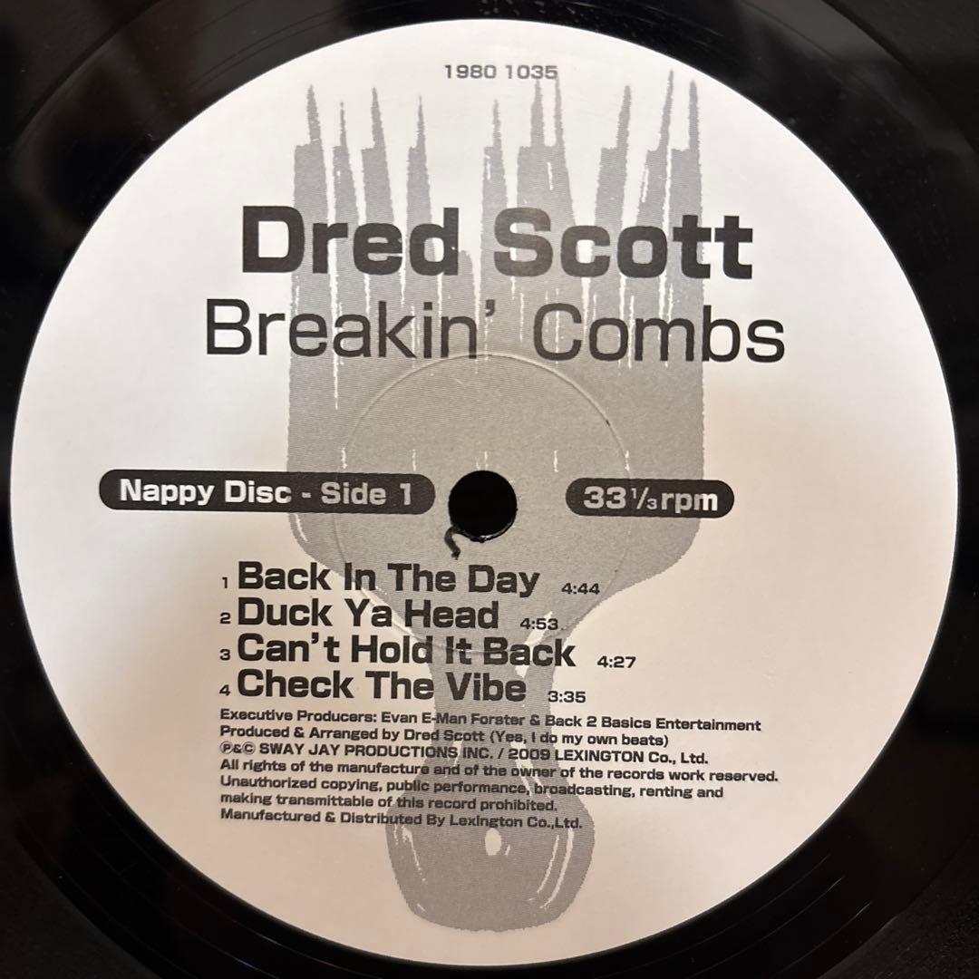 Dred Scott Breakin' Combs レコード ドレッド・スコット