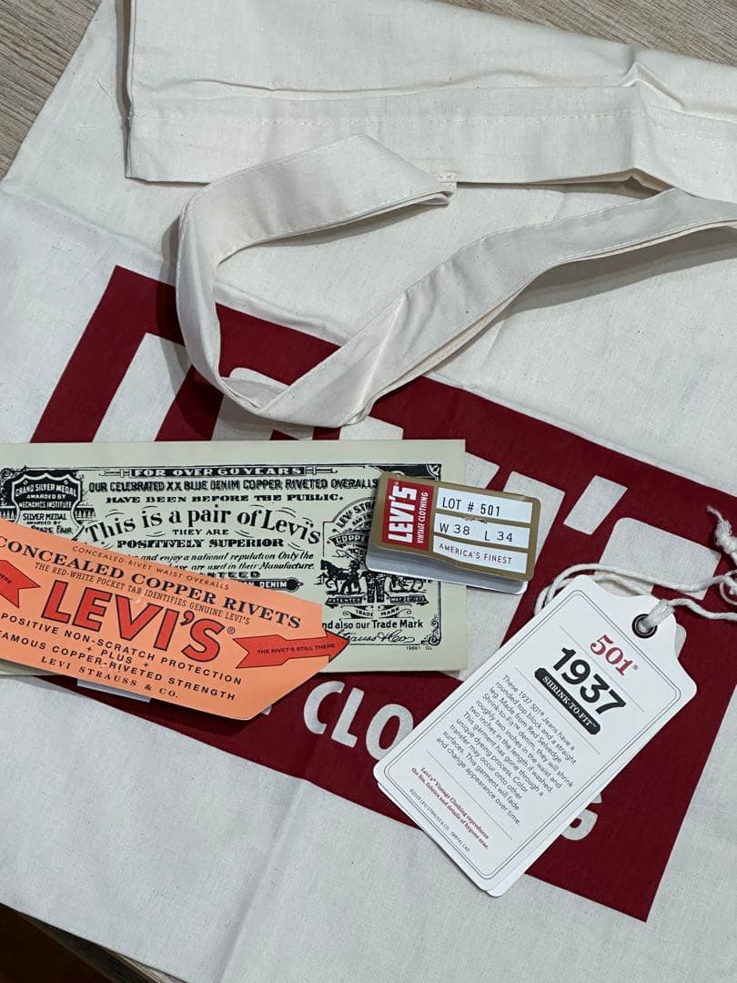副*領様 1937 501 size38 Levi’s Vintage Clot