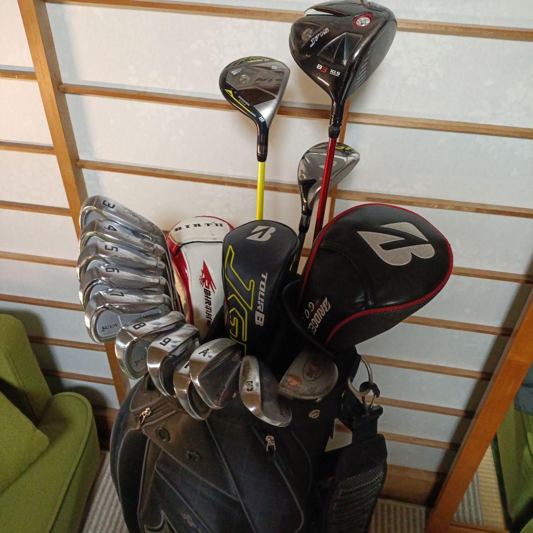 ゴルフクラブ　フルセット　スリクソン　ブリジストン