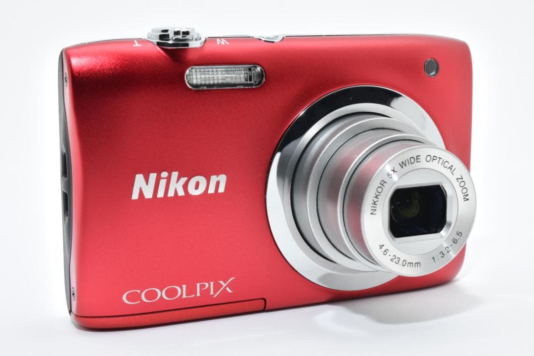 《 ほぼ新品 》 ニコン　Nikon COOLPIX A100 レッド