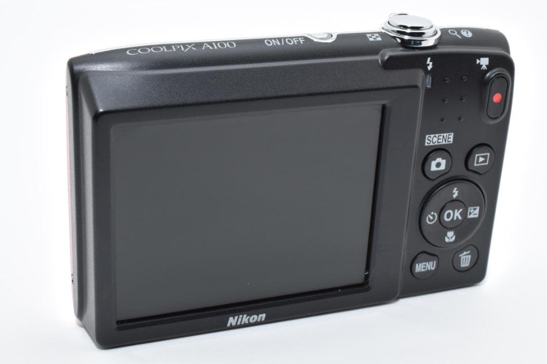 《 ほぼ新品 》 ニコン　Nikon COOLPIX A100 レッド