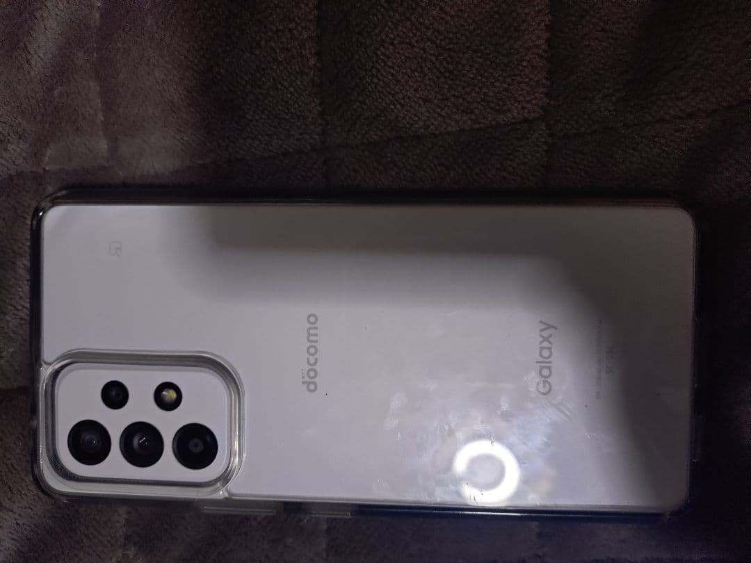 Galaxy a53 ホワイト docomo 美品 箱　取説　ピン sc-53c