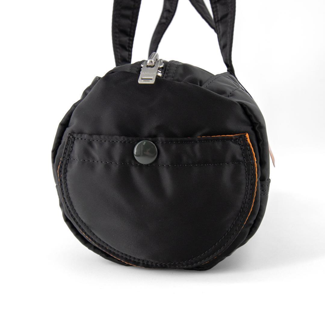 A013【未使用品】ポーター／タンカー　ミニボストンバッグ　ダッフル　ブラック