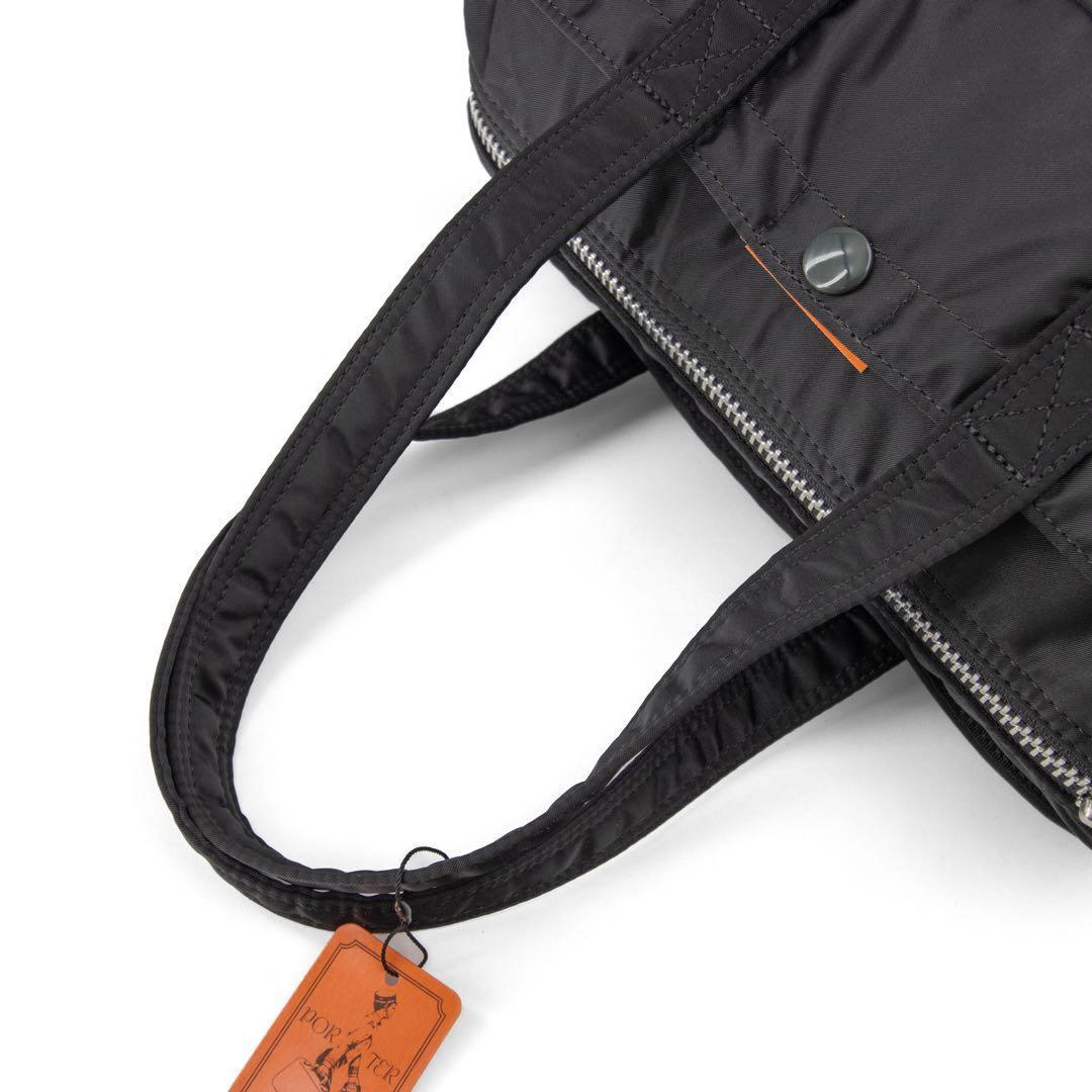 A013【未使用品】ポーター／タンカー　ミニボストンバッグ　ダッフル　ブラック