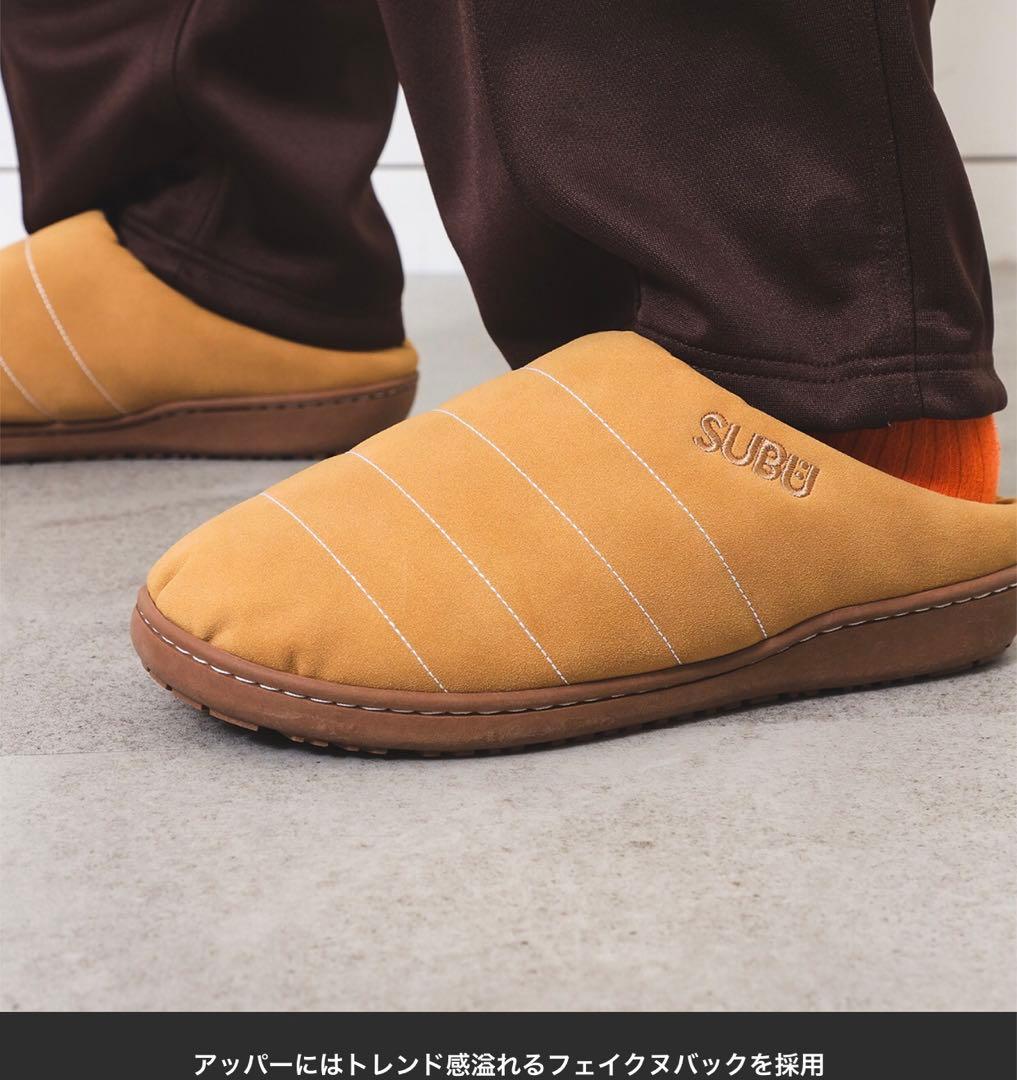 【ビームスの百名品】【別注】SUBU / フェイク ヌバック サンダル サイズ0
