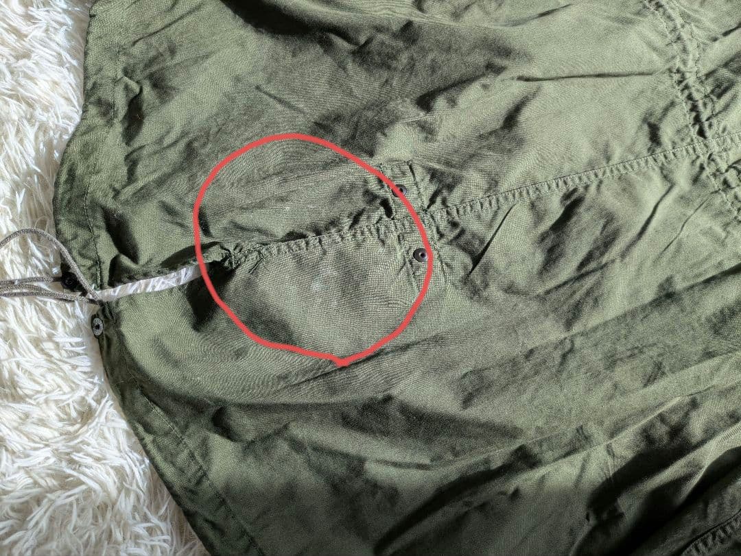 実物　フルセット　デッドストック　M‐65　フィッシュテール　モッズコート