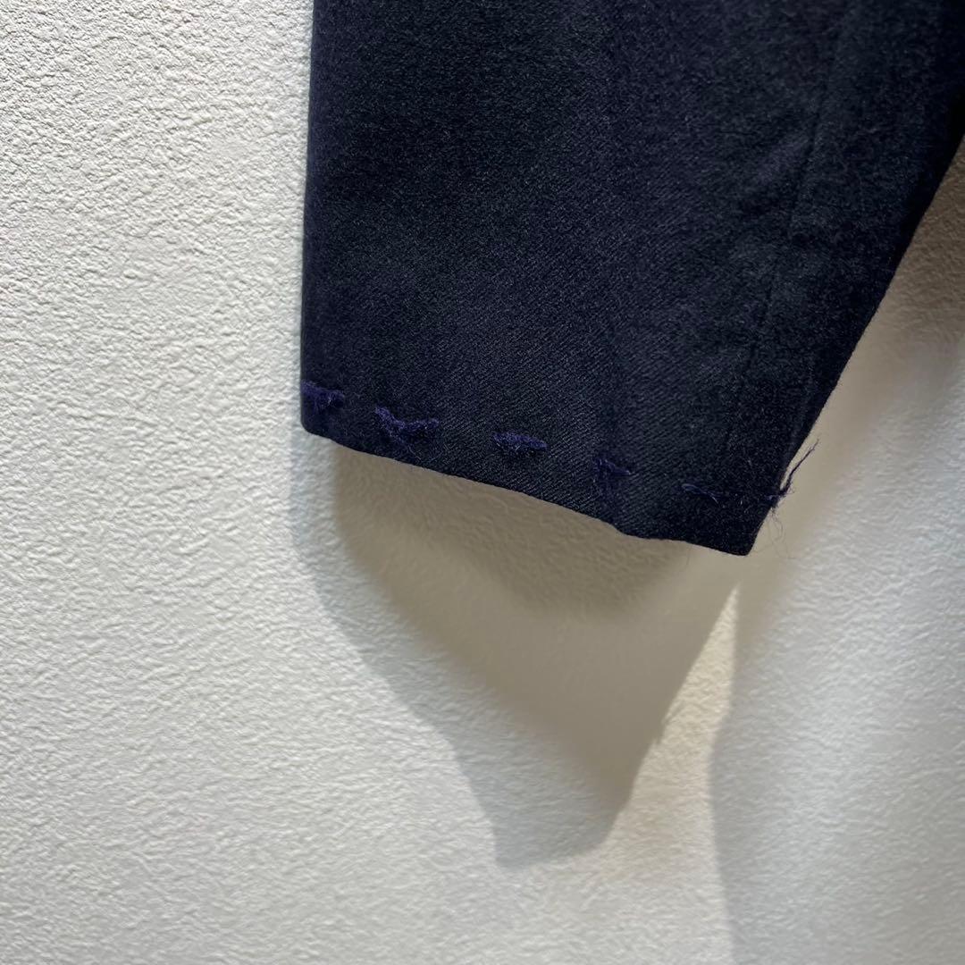 希少 90年製 トリコ コムデギャルソン 上質 ウール ステッチ ピーコート