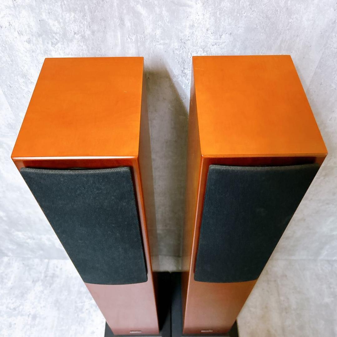 DENON デノン SC-T33SG トールボーイ　スピーカー ペア 木目