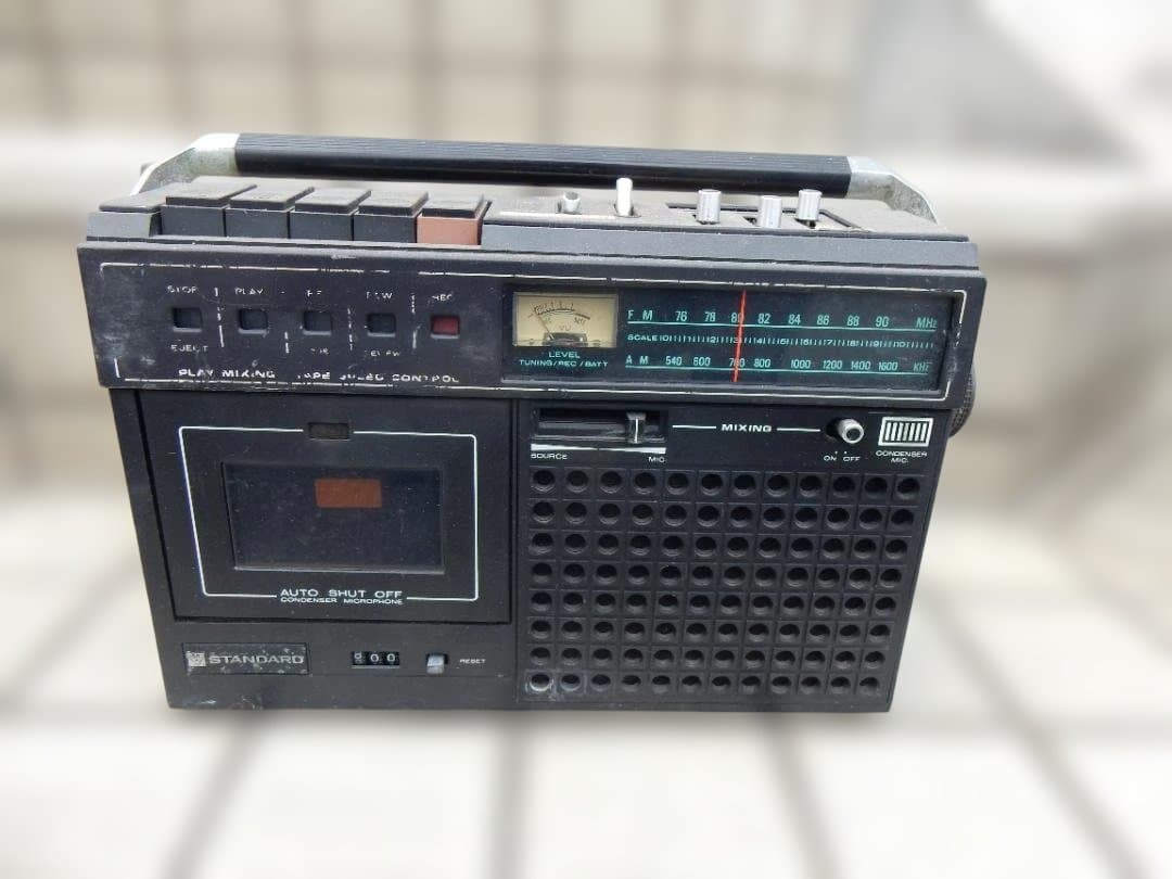 昭和レトロ ラジカセ３台ジャンク、RT-560 KR-2500 RC-212