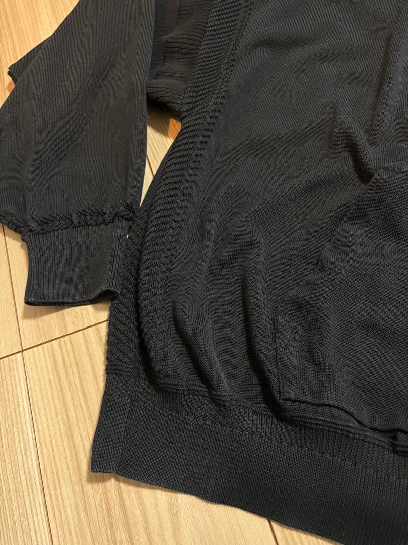 トップス YASHIKI Harukaze Half Zip Knit(BLACK)